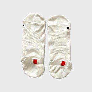 Speed No Show Sock - White - L
